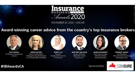 Award-winning career advice from the country’s top insurance brokers