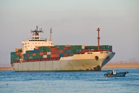 Grounded ship halts trade through Suez Canal