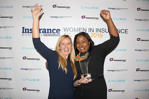 Women in Insurance award winners celebrate in style