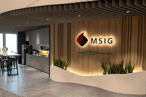 MSIG Asia unveils revamped office in Singapore