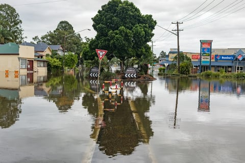 Flood-affected towns brace for more heavy rain