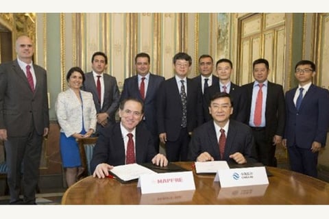 MAPFRE, China Re sign cooperation agreement