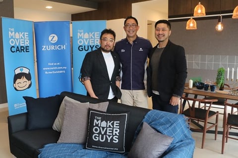Zurich Malaysia partners with The Makeover Guys for home cover solution