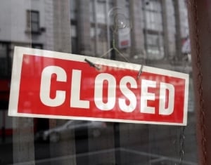 Non-major announces branch closures