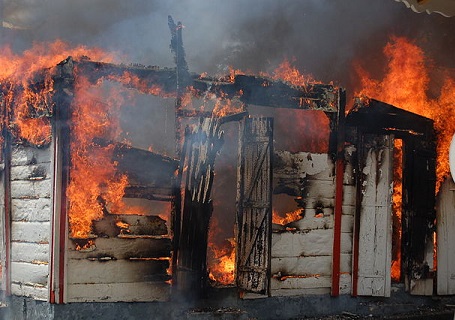 Insurer demonstrates the devastation of fire