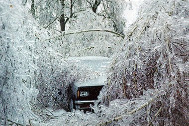 Contacting clients in the New Brunswick ice storm