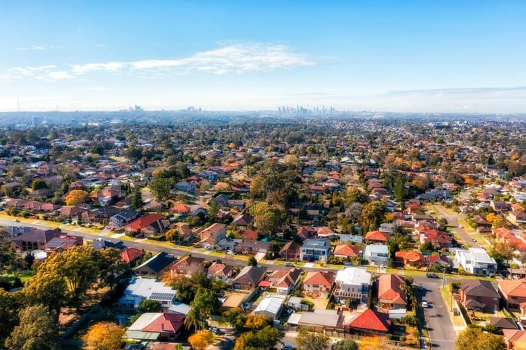 Sydney housing values see double-digit fall since February peak