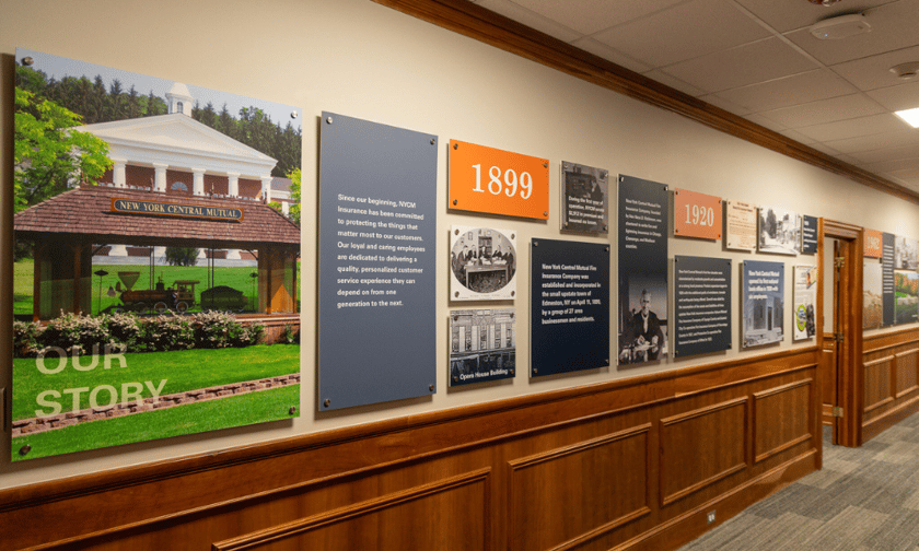 NYCM celebrates 125 years with historical hallway project