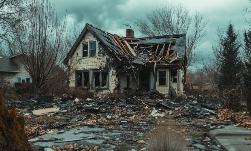 Erie Insurance challenges fire claim award, pushes for mortgage set-off