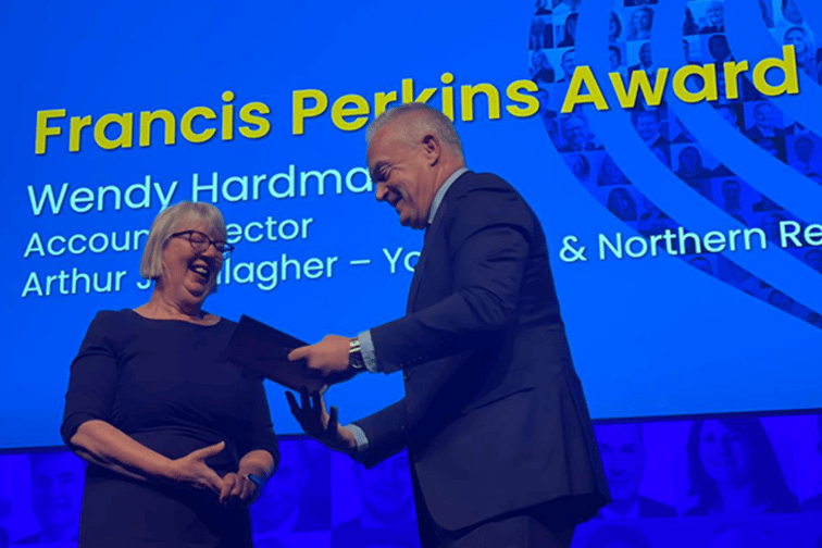 Gallagher executive wins BIBA Francis Perkins Award