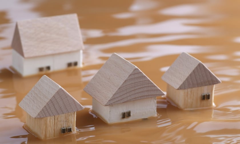Nearly 110,000 new homes built in England in last decade are in national flood zone three – Aviva
