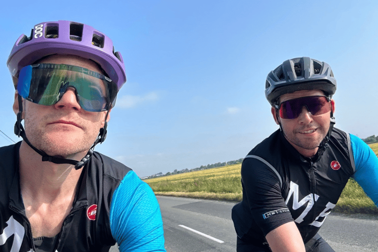 Loadsure CEO shares inspiration behind London-to-Paris charity cycle