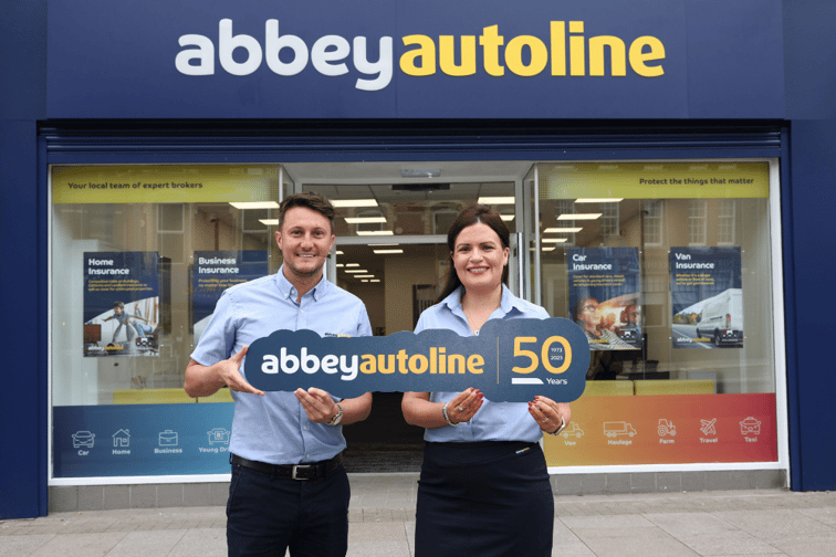 AbbeyAutoline celebrates anniversary with new town-centre branch