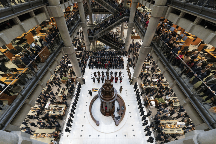Lloyd's holds Remembrance Day 2023 ceremony