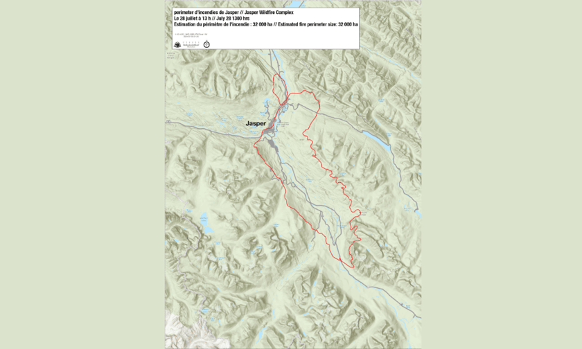 Revealed – extent of damage from Jasper wildfire