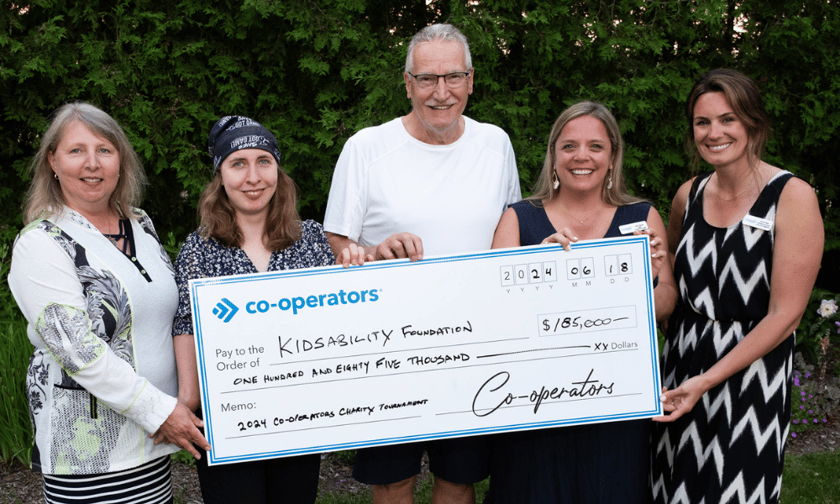 Co-operators raises $185,000 for KidsAbility in annual charity golf tournament