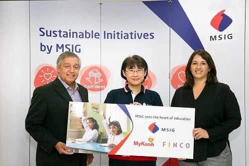 MSIG Malaysia to help support underprivileged students