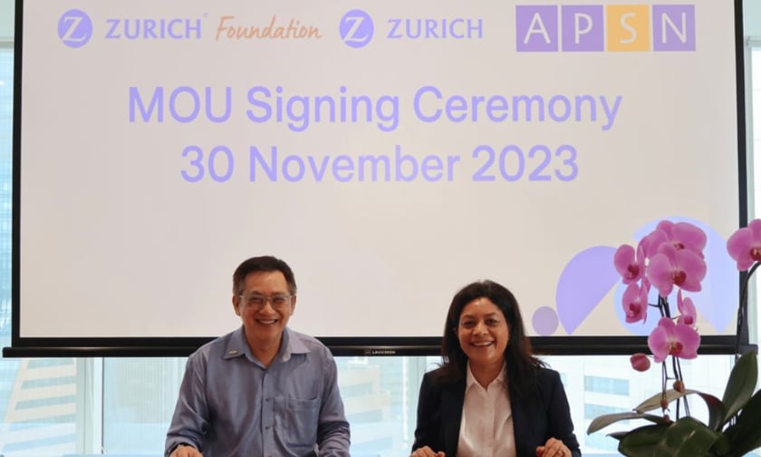 Zurich Singapore unveils collaboration with APSN for vocational training initiatives