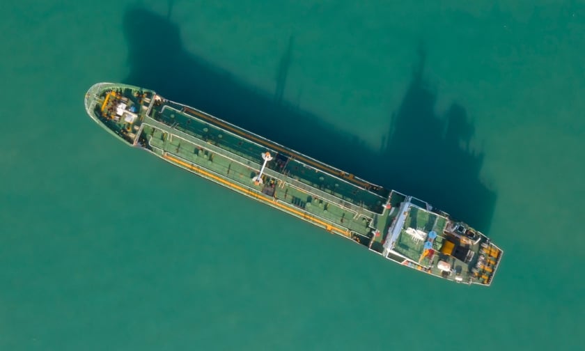Shadow fleet oil tanker found run aground near Singapore