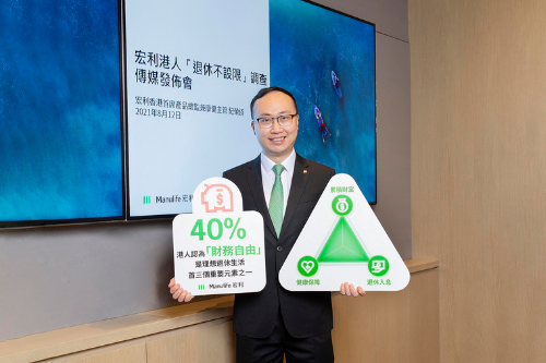 Manulife survey reveals Hong Kongers' top financial goal