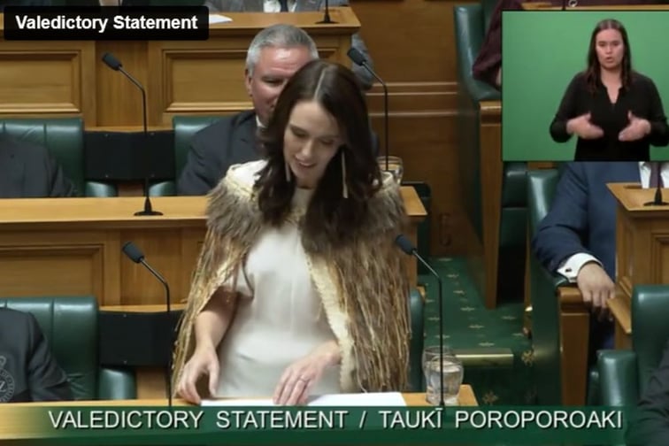 Jacinda Ardern in valedictory statement: “Take the politics out of climate change”