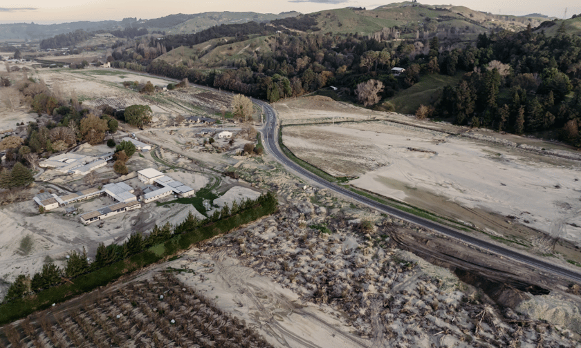 New map reveals full extent of Cyclone Gabrielle flooding in Hawke's Bay