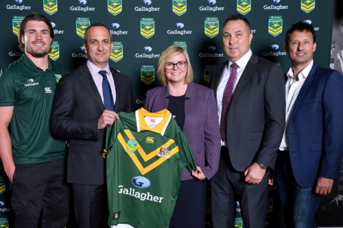 Gallagher sponsors national rugby league side
