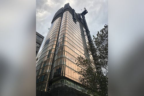 Zurich Tower in Sydney topped out