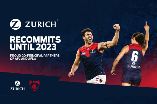 Zurich extends partnership with Melbourne Football Club