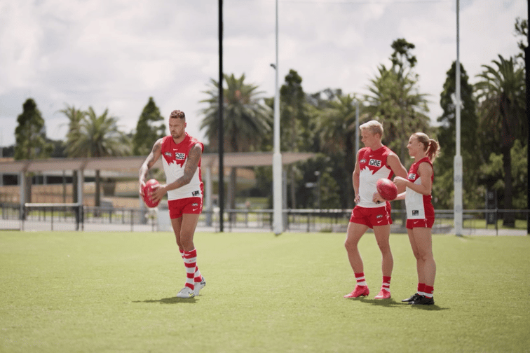QBE campaign shows insurance can be as easy as a goal from Buddy Franklin