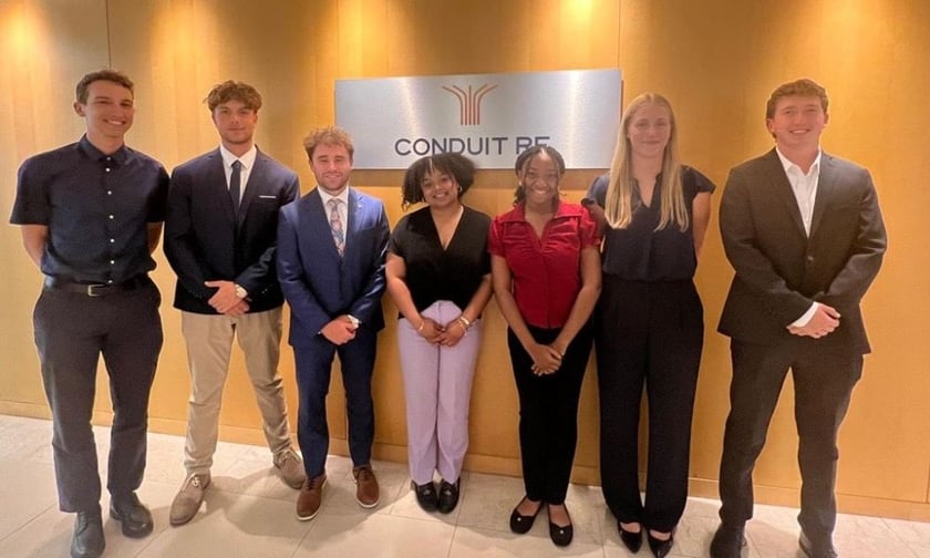 Conduit Re hosts BFIS interns for insight into Bermuda’s reinsurance sector