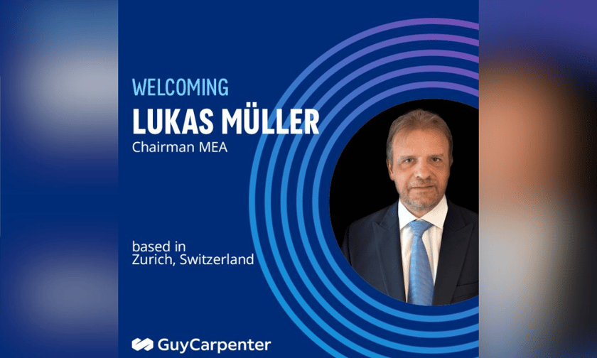 Lukas Müller named MEA chairman at Guy Carpenter after 14 years at Swiss Re