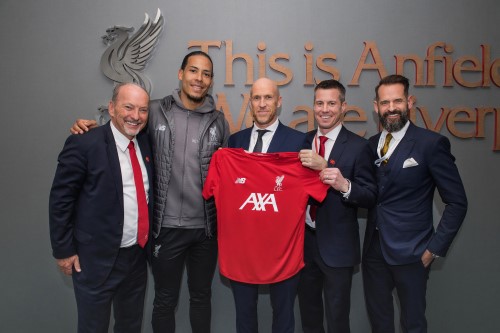 AXA named a principal partner of Liverpool FC