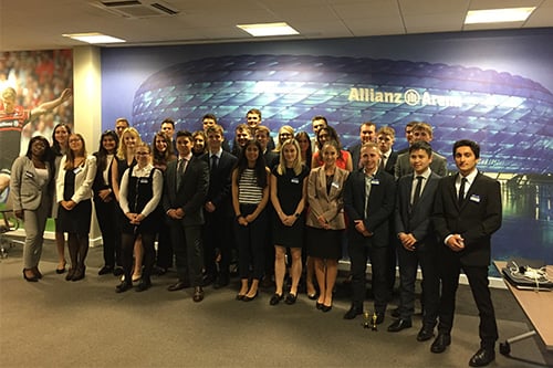 Thirty join Allianz UK's 2019 graduate programme