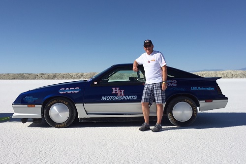 Can this insurance exec break the landspeed record?