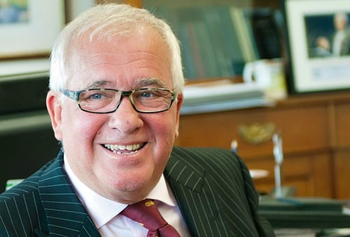 Chairman John Moore and his love affair with insurance provider Thomas Carroll