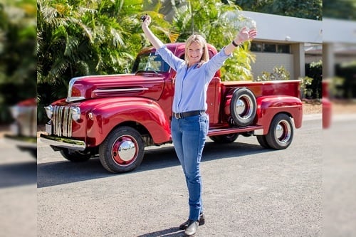 NTI’s restored truck finds new owner