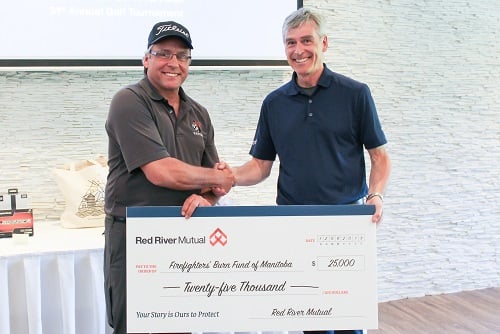 Red River Mutual raises thousands of dollars for burn survivors