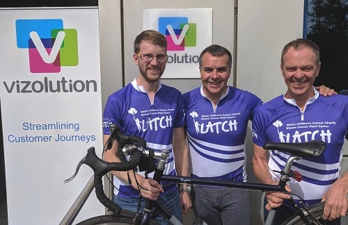 Cycling for charity: Team to travel on bike for four days