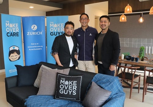 Zurich Malaysia partners with The Makeover Guys for home cover solution