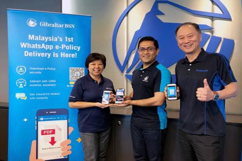 Malaysian insurer enables policy delivery through WhatsApp