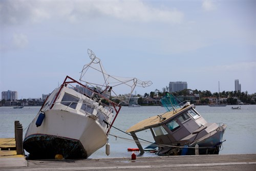 About 63,000 recreational boats damaged due to Hurricanes Harvey and Irma