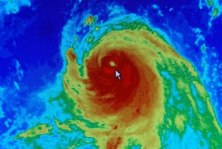 The hidden force of a hurricane