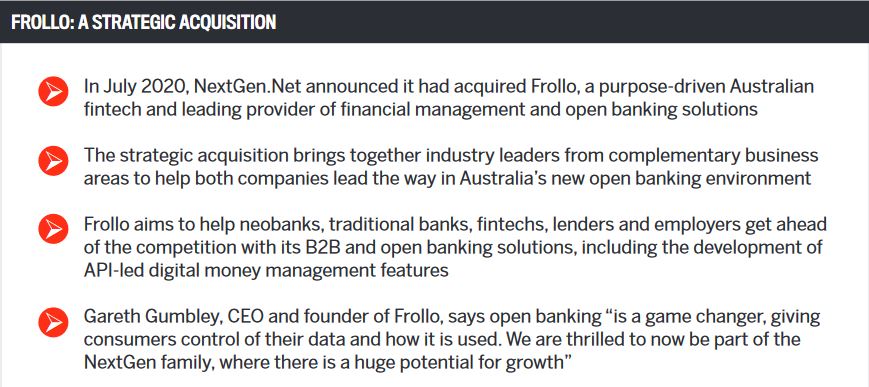 Frollo: A strategic acquisition