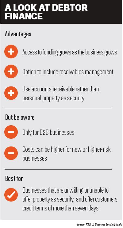 A look at debtor finance