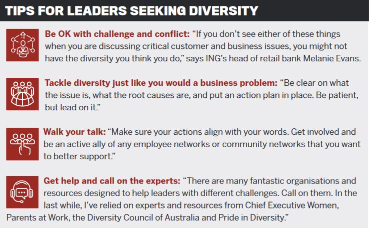 Tips for leaders seeking diversity