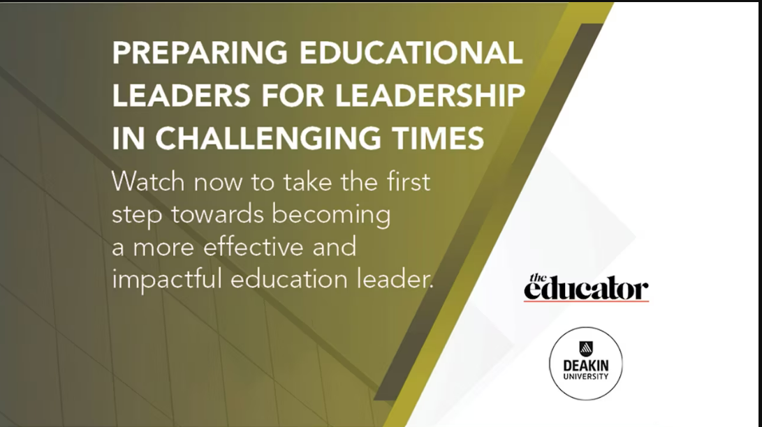 Preparing educational leaders for leadership in challenging times | The ...