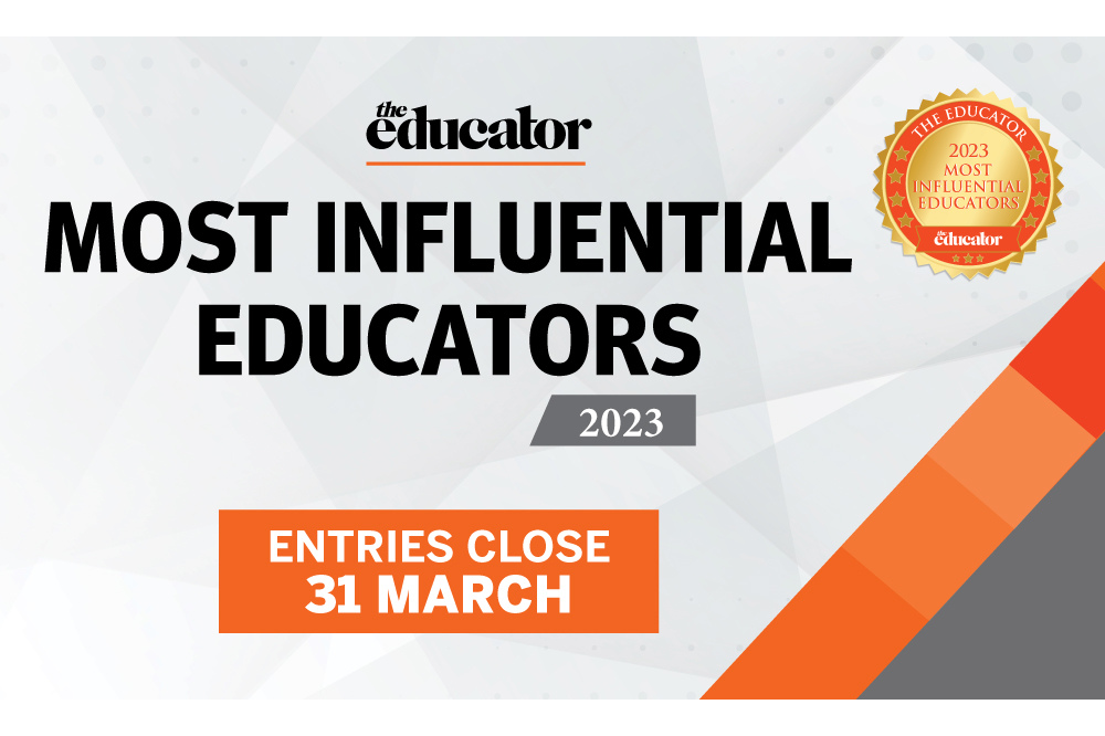 Hurry! Nominations for Most Influential Educators are closing this Friday