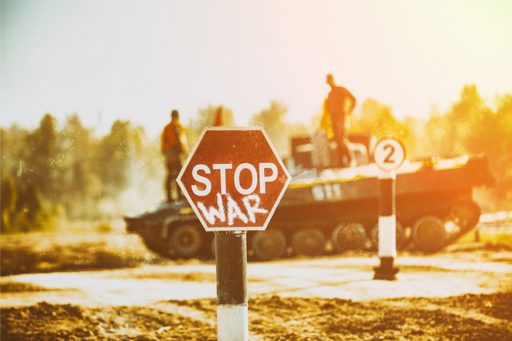 How teachers can help reverse the normalisation of war