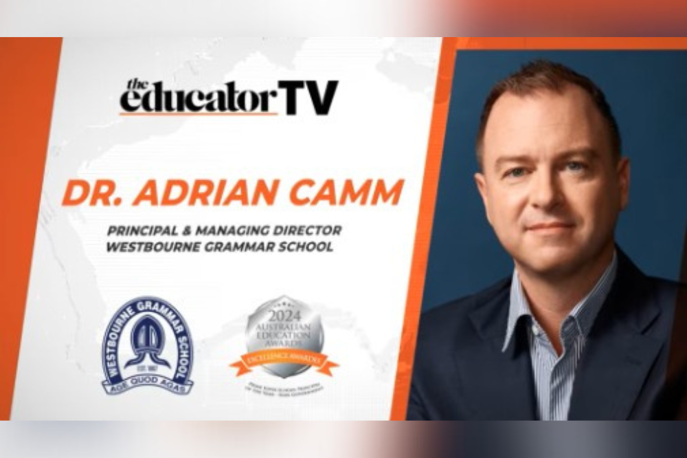 Adrian Camm: Driving innovation and excellence in education